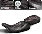 Driver/Passenger Seat for Harley Touring Electra Street Road Glide (2009-2022)
