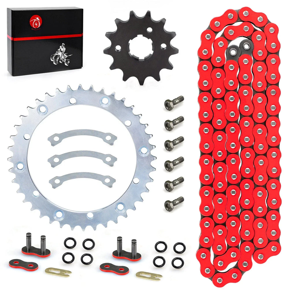 Drive Chain 520 Front 13T Rear 40T Sprocket for Yamaha Warrior (2002-2006)
