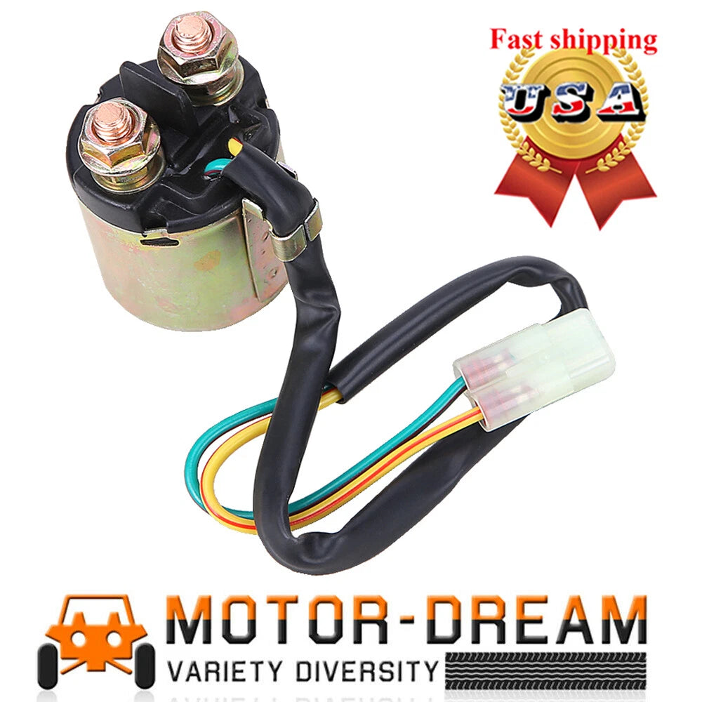 Starter Relay Solenoid for Honda Rancher TRX350 TRX420 Foreman 400 (2000–2023) 35850-HF1-670