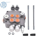 Hydraulic Control Valve 2 Spool for SAE Ports (21 GPM, 3600 PSI)
