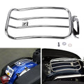 Chrome Solo Seat Luggage Rack for Harley Road King, Street Glide (1997–2015)