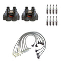 2X Ignition Coil Wires & 8 NGK Platinum Spark Plugs for Ford Explorer (V8)