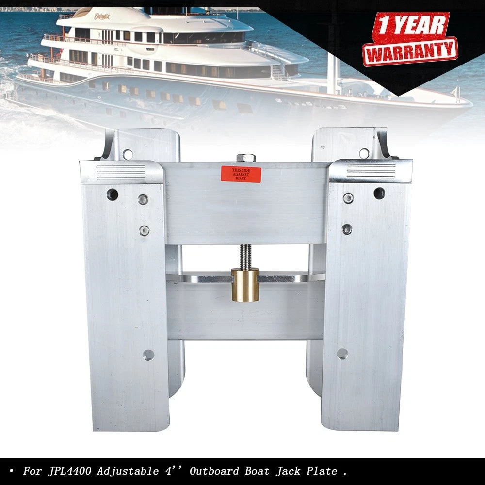 Adjustable Jack Plate for Outboard Boats (4 Inch)