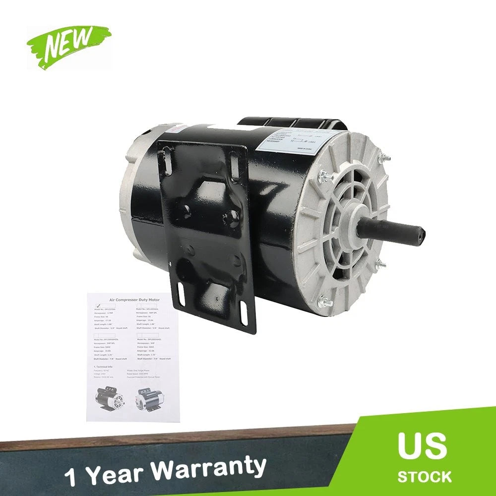 Electric Motor Compressor for 56 Frame (230V, 3.7HP)