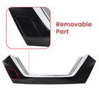 Chrome Front Bumper Grille Molding Trim for Nissan Versa (2020-2022)