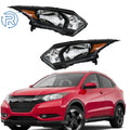 Set of 2 Halogen Headlight Assemblies for Honda HR-V (2016–2018)