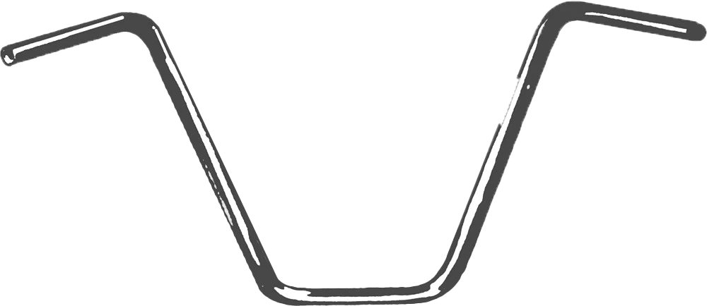 1" Handlebar Ape Hanger for Motorcycle (16" Rise)
