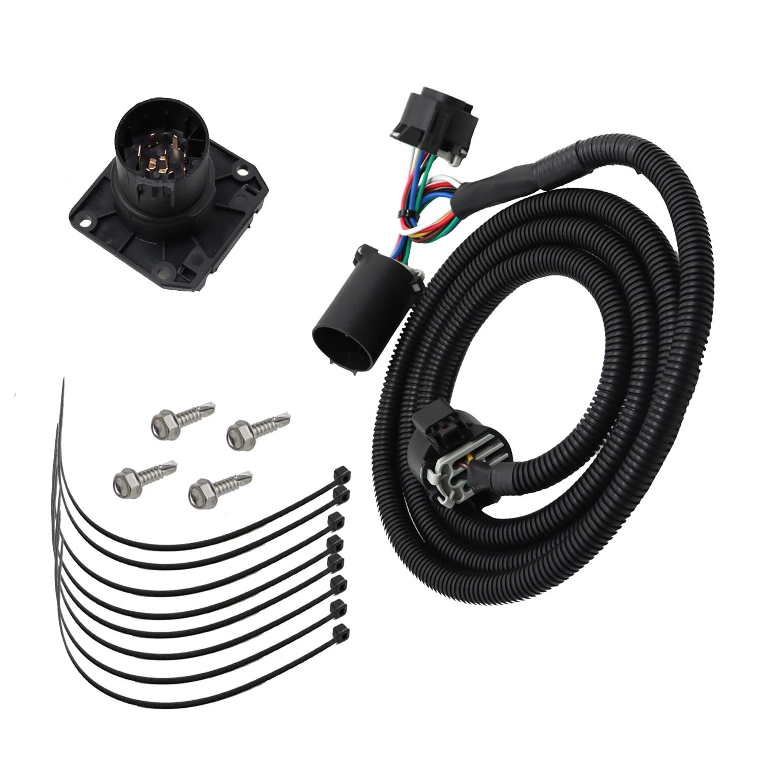 In Bed Trailer Wiring Harness for Ford Super Duty F250-F550 (2017–2022) HC3Z-15A416-A