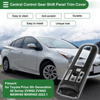 Central Control Gear Shift Panel Trim Cover for Toyota Prius (2016–2023)