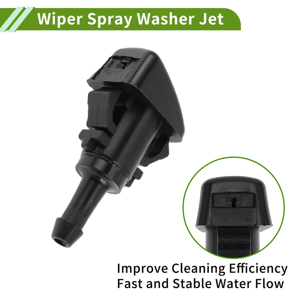 Set of 1 Windshield Washer Nozzle with Hose Connector for Toyota  No. 8538134030