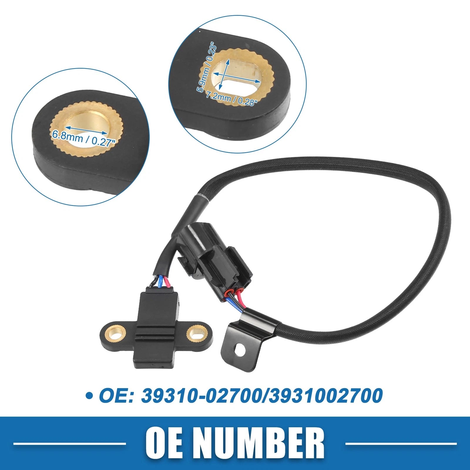 Crankshaft Position Sensor No. 39310-02700 for Kia Optima (2006–2013)