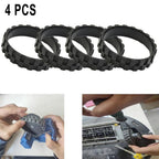 Set of 4 Anti Slip Tires for iRobot Roomba 500 600 700 800 900 Series