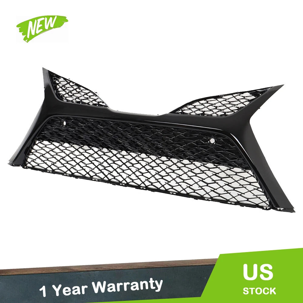 Front Lower Grille Set for Toyota Camry SE XSE (2018–2020) Black With Holes