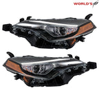 Pair Headlights for Toyota Corolla (2017–2019) LH+RH