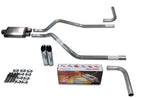 Dual Exhaust Kit for GMC Jimmy (1992–1994) - 2.5" Cherry Bomb Slash Tip