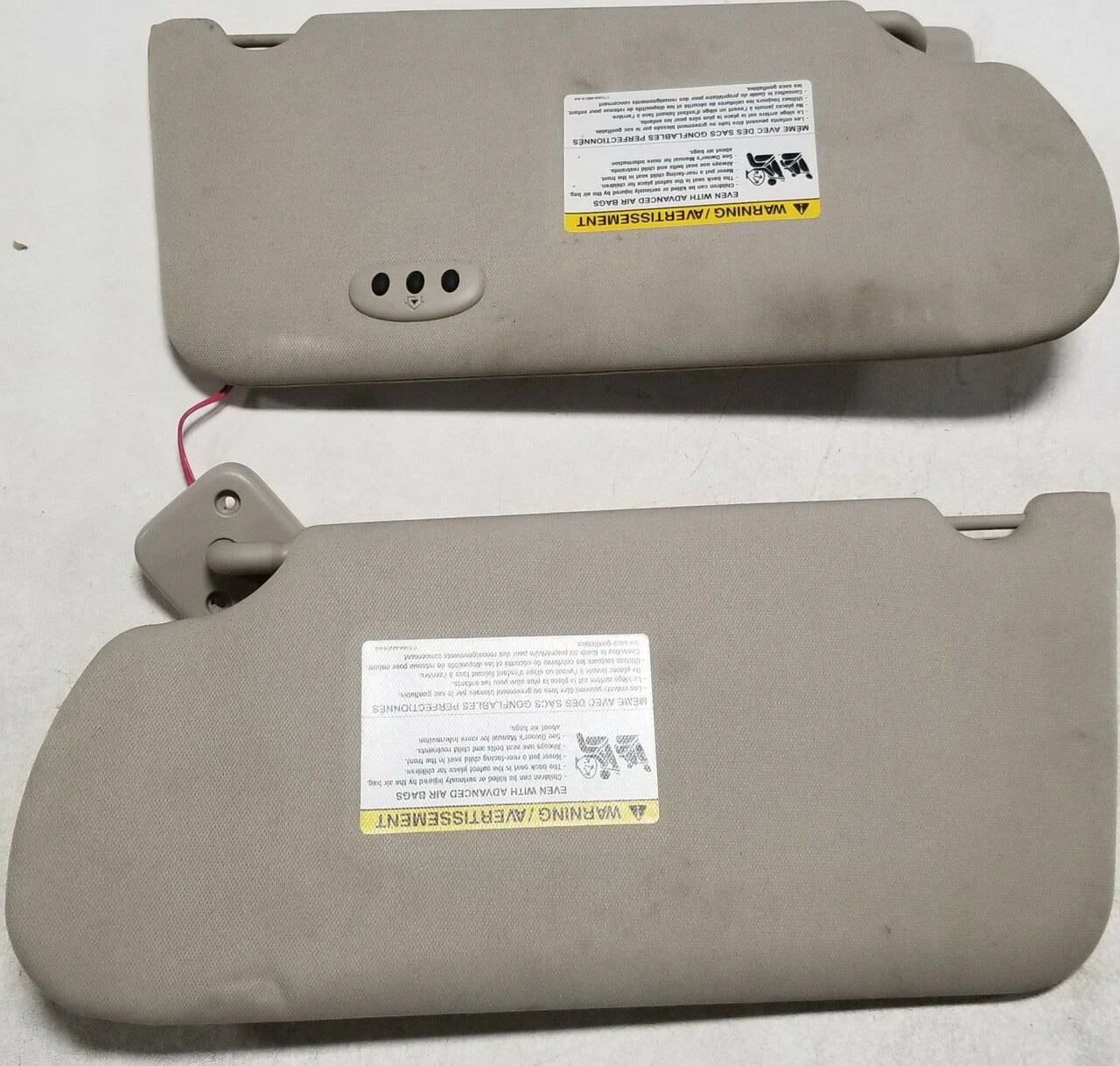 Set of 2 Sun Visors for Ford Flex (2009–2012) W/Homelink OEM