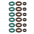 Set of 6 Fuel Injector Seal Kit for Audi A6 A8 Quattro Q7 VW (2000–2023)