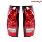 Set of 2 Red Tail Lights for Chevy Silverado 1500 2500 3500 (2003–2006)