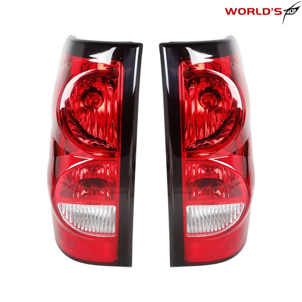 Set of 2 Red Tail Lights for Chevy Silverado 1500 2500 3500 (2003–2006)