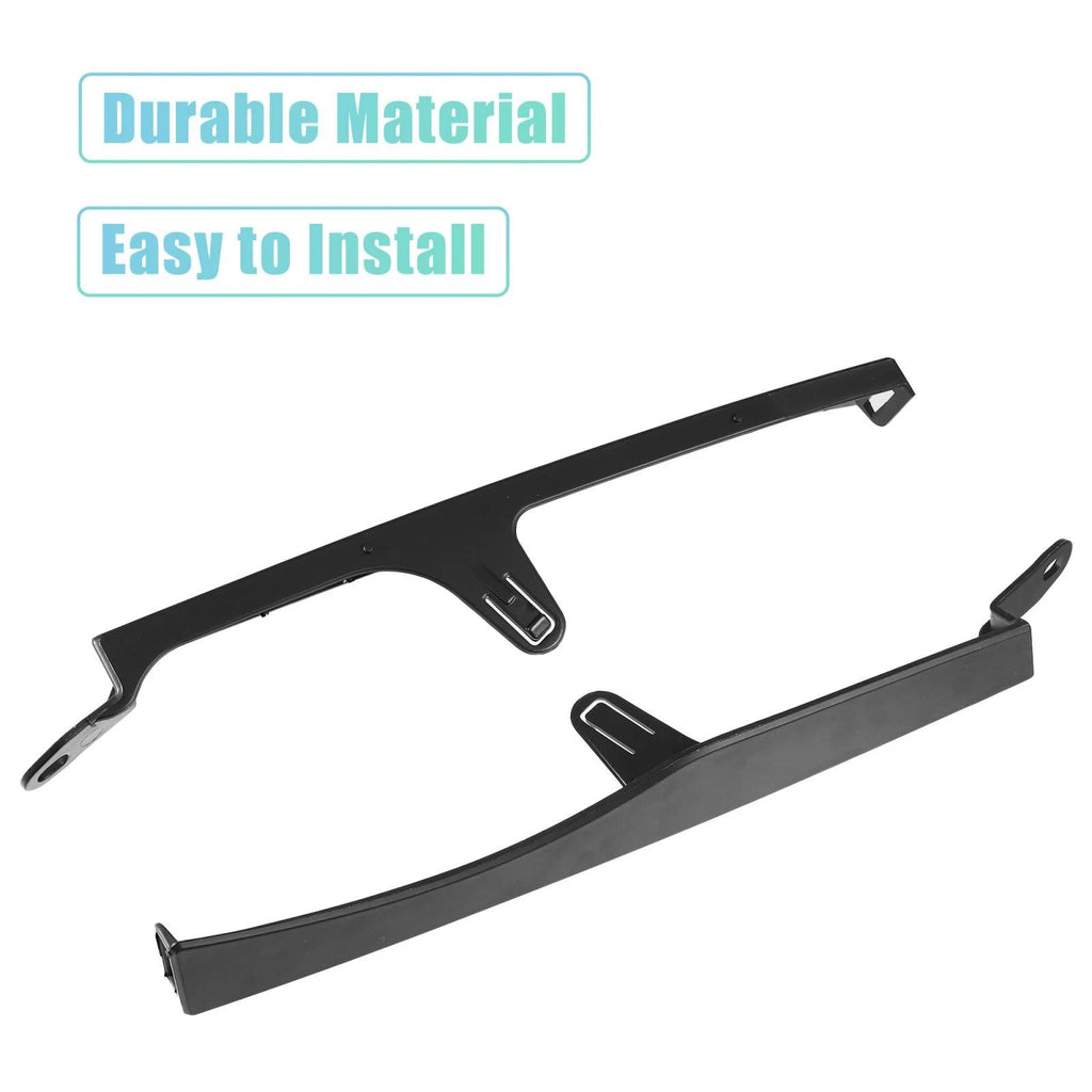 Pair Front Lower Headlight Bumper Grille Filler Trim for Toyota Tacoma (2005–2011)