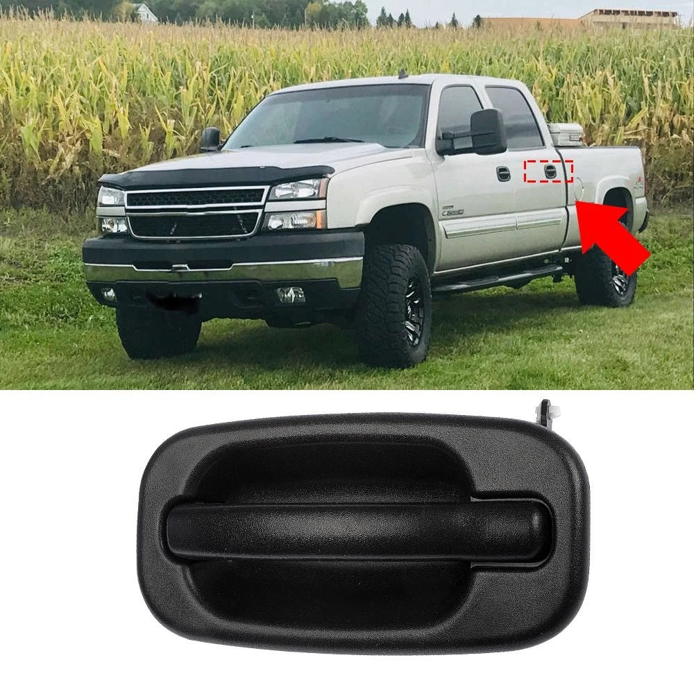 Rear Driver Side Exterior Door Handle for Chevrolet Silverado 1500 (2007–2018)