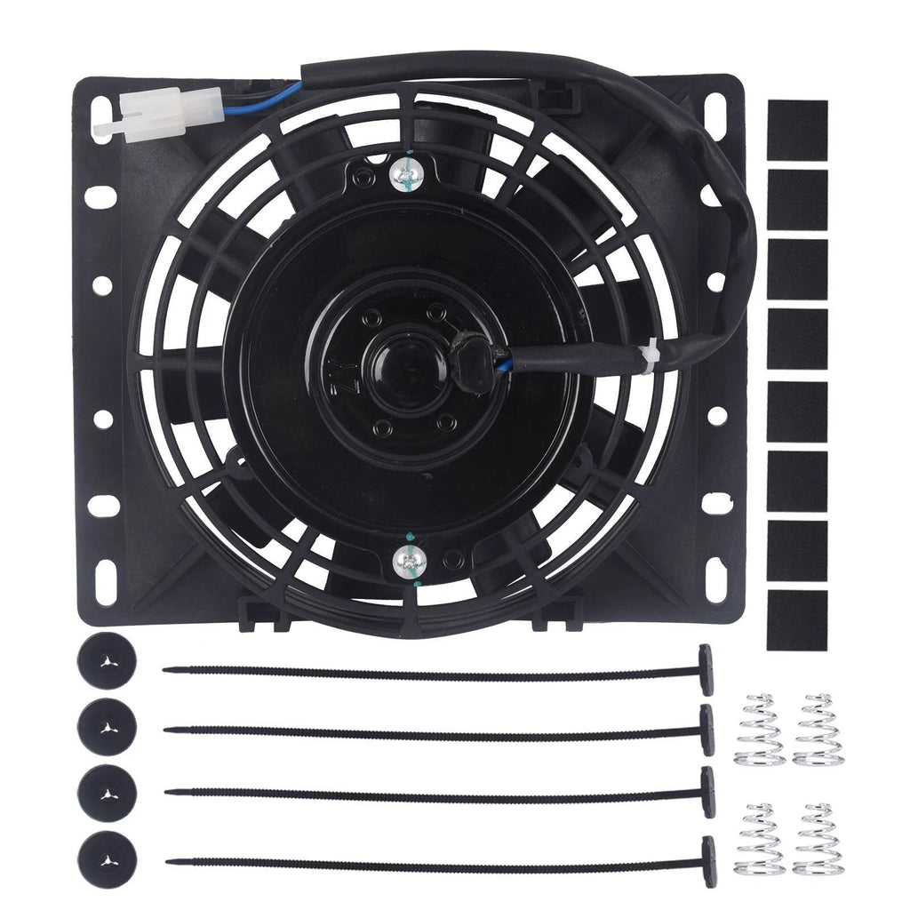 6'' Slim Electric Radiator Cooling Fan Mount Kit Universal