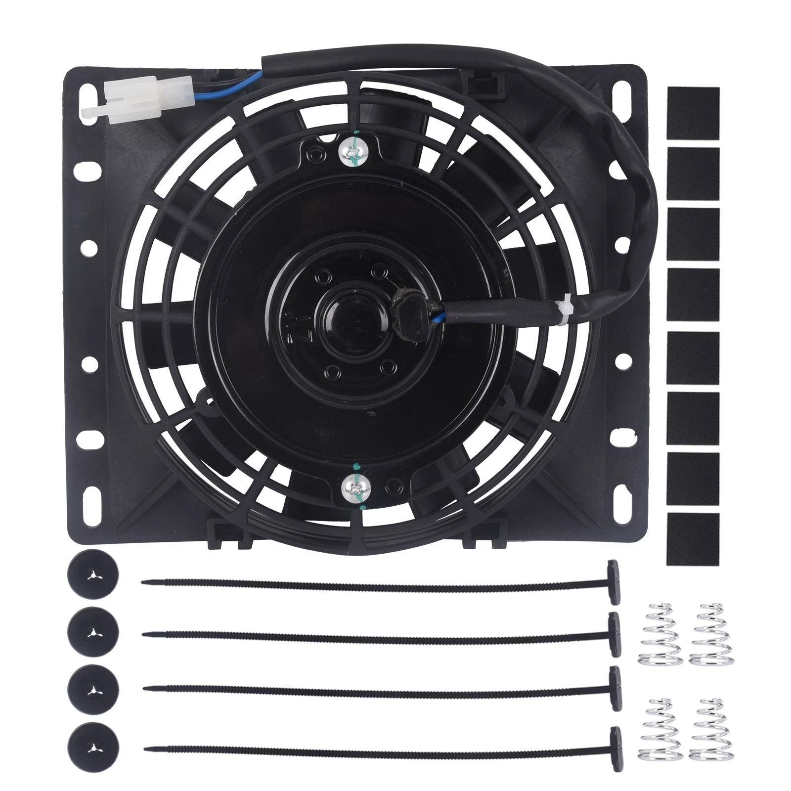 6'' Slim Electric Radiator Cooling Fan Mount Kit Universal