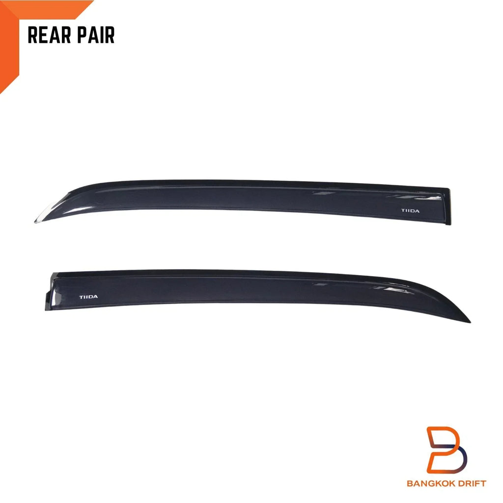 Weather Shield Window Visor Rain Guard for Nissan Tiida Sedan (2006-2011)