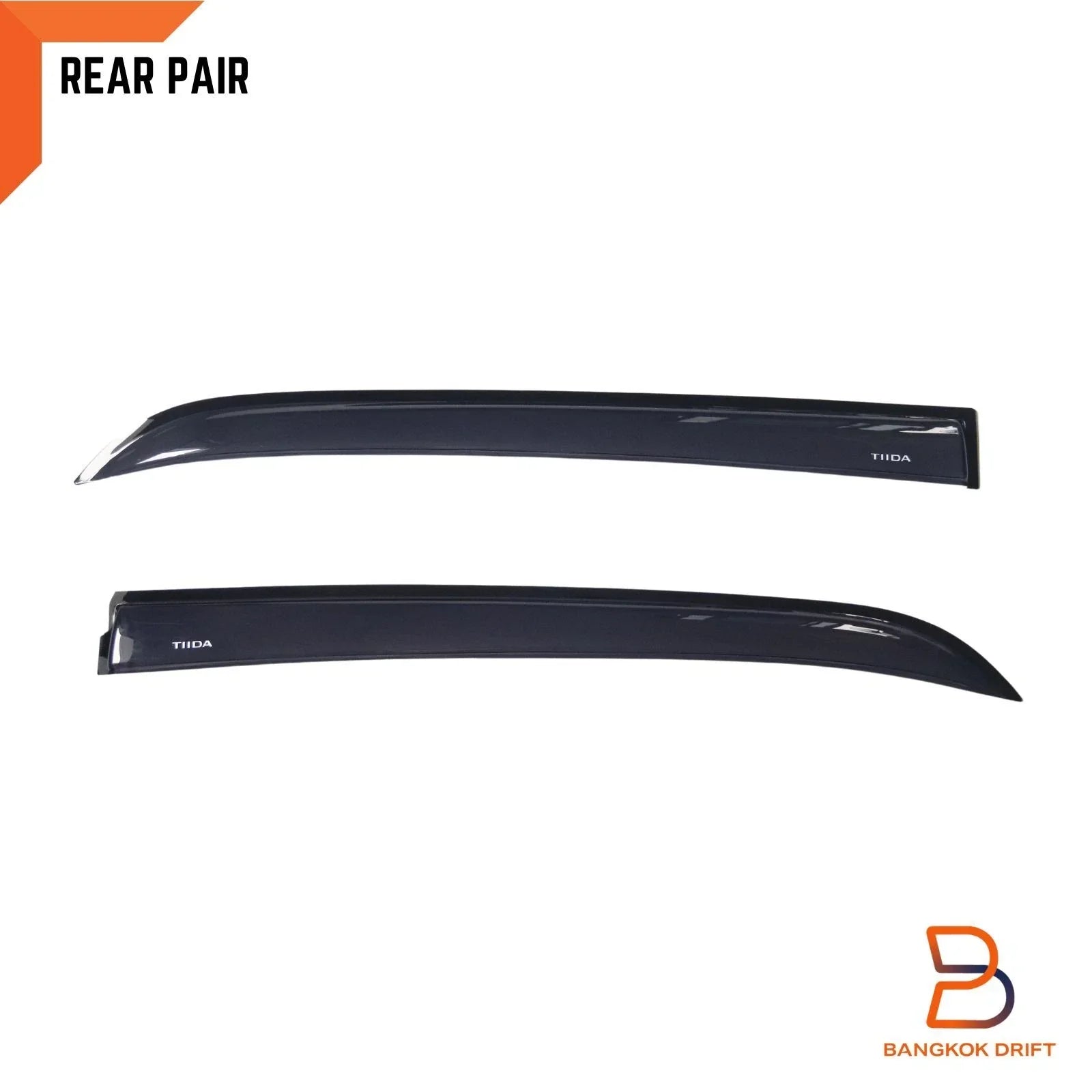 Weather Shield Window Visor Rain Guard for Nissan Tiida Sedan (2006-2011)
