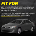 Front Outer Door Handle Gray for Toyota Camry (2012–2017) 6921106090 6921706370