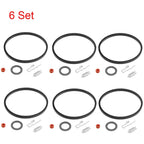 Set of 6 Carburetor Needle Seat Kit for Tecumseh 631021 631021A 621021B
