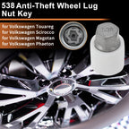 Wheel Lock Lug Nut for Volkswagen Touareg (2004–2017) 538