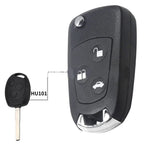 3 x Button Car Remote Control Key Housing for Ford Focus, Mondeo, Fiesta