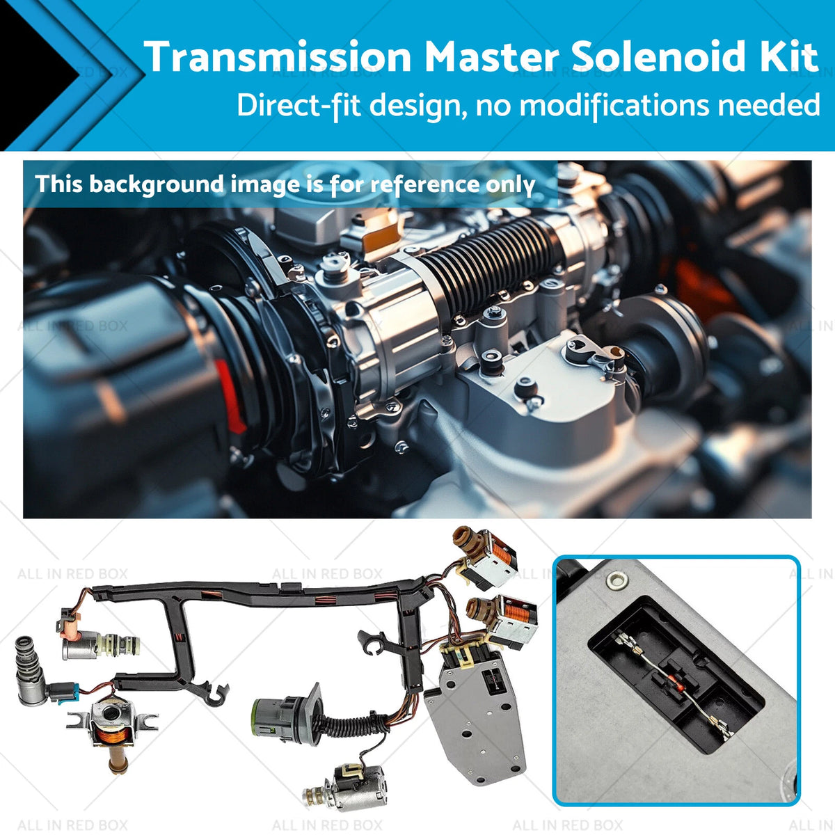 Transmission Master Solenoid Kit for GM 4L60E 4L65E (2003–2006)