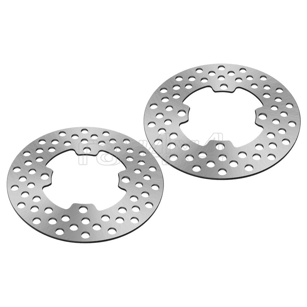 2x Front Brake Rotors for Yamaha Big Bear 400, Bruin 350, Grizzly 350, 400, 500