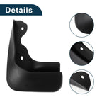 Set of 2 Mud Flaps Splash Guards for Volkswagen Jetta (2012–2013)