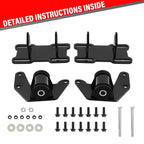 Front Engine Mount Adapter Kit for Monte Carlo Regal (1978–1988) LS Swap