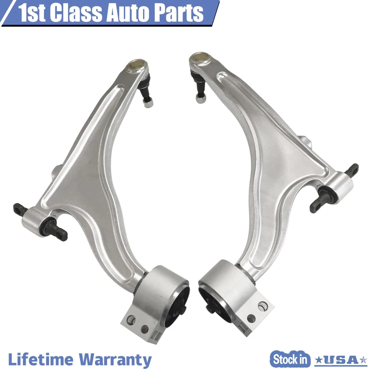 Set of 2 Front Suspension Lower Control Arms for SRX (2010–2016)