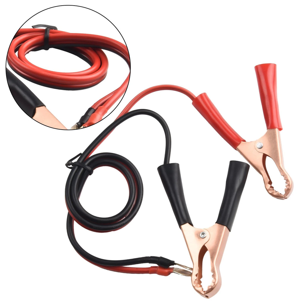 2X 50AMP Battery Inverter Wire Power Transfer Cable Clip for Auto Car
