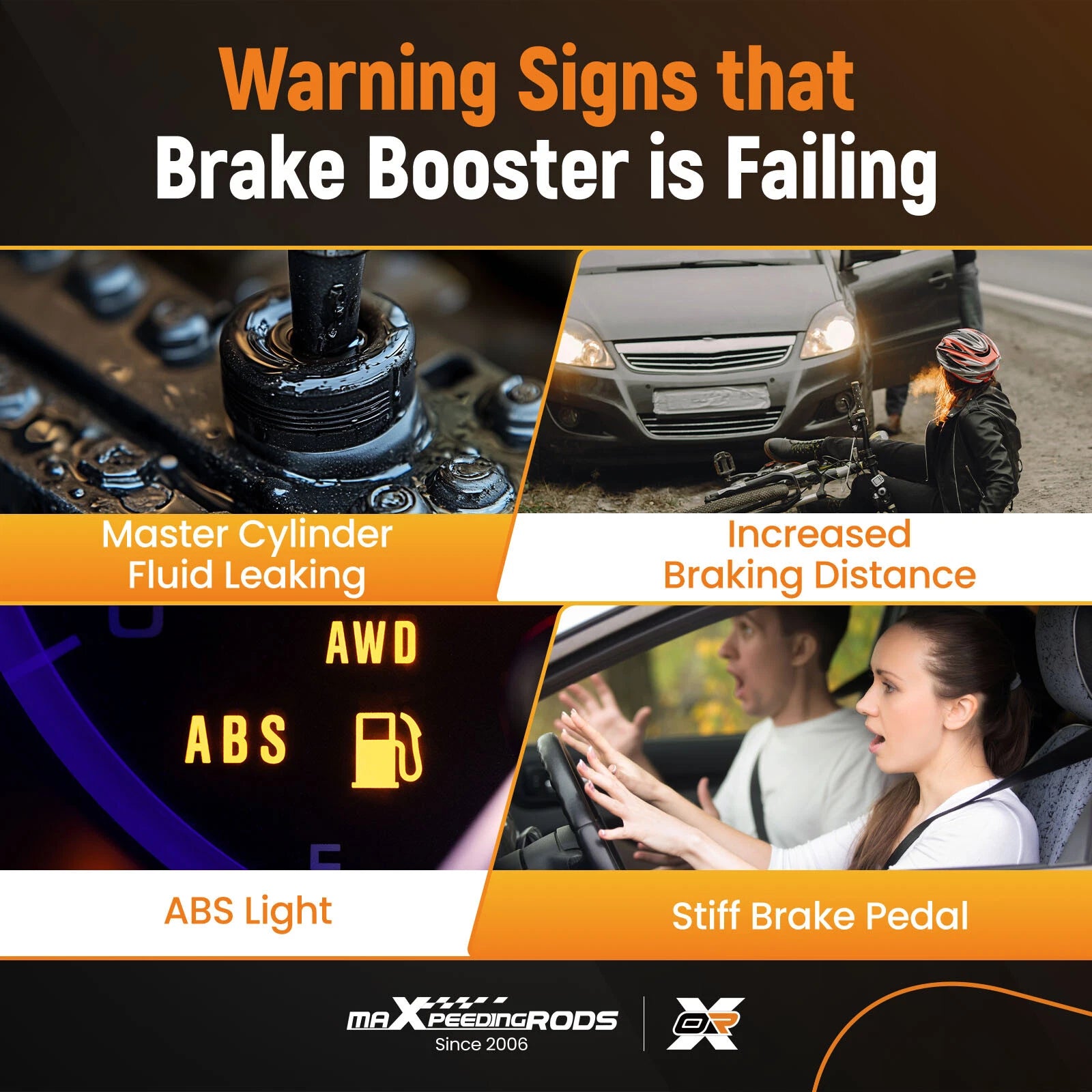 Vacuum Brake Booster for Toyota Pickup (1989-1995)