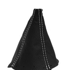 Manual Shift Boot for Honda S2000 (2003–2009) Carbon Fiber White Stitch