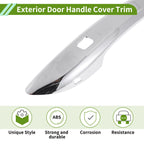 Exterior Door Handle Cover Trim for Hyundai Elantra (2021–2024) Silver Tone