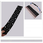 Polishing Pad 70 x 400 mm for Universal Use (Nylon, 53 Hole Fastener)