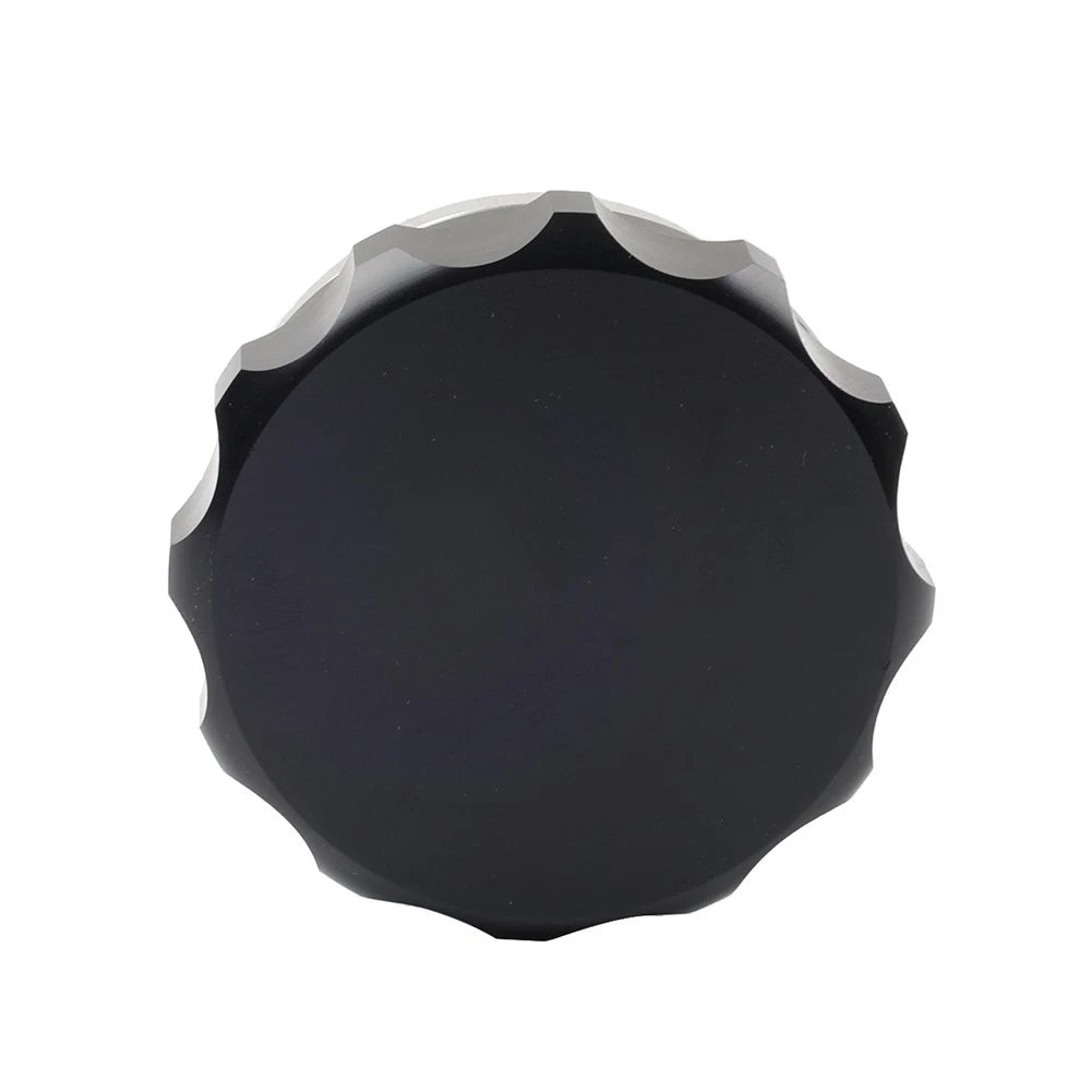 2" Black Aluminium Alloy Weld On Filler Neck & Cap for Oil Fuel Water Tank