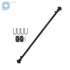 3.5K Trailer Axle 5 Lug 89" HF 74" Spring Center 5 on 4.5" with U-Bolt Kit
