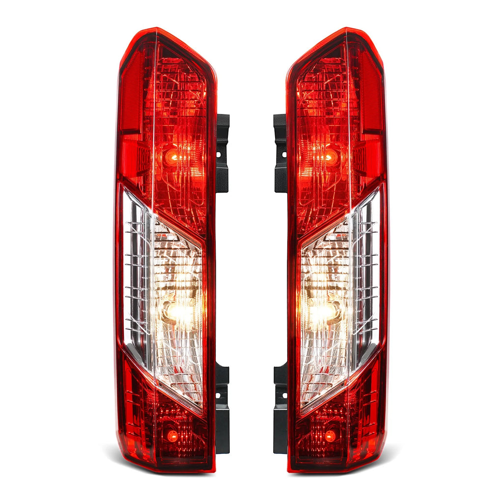 Halogen Tail Light Set for Ford Transit (2015–2025) Left + Right W/ Bulb