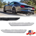 Clear Lens Rear Bumper Side Marker Lights for Ford Mustang (2015–2023)