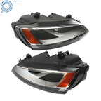 Set of 2 Halogen Headlights for Volkswagen Jetta (2011–2018)