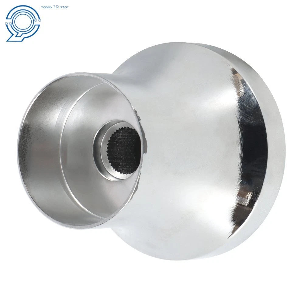 Steering Wheel Hub Adapter for EZgo RXV/TXT Golf Cart (2008–2023) Chrome