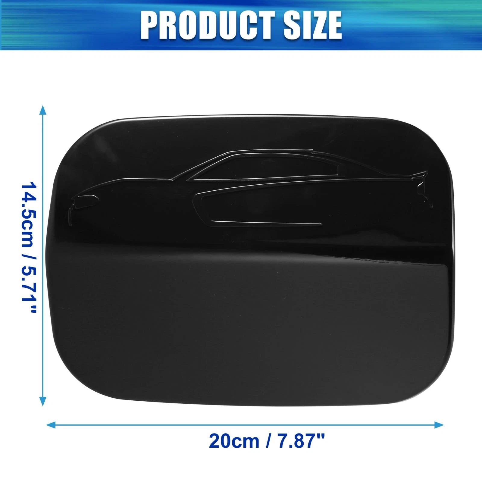 Fuel Tank Cover Door Gas Filler Cap for Dodge Charger (2011–2021)